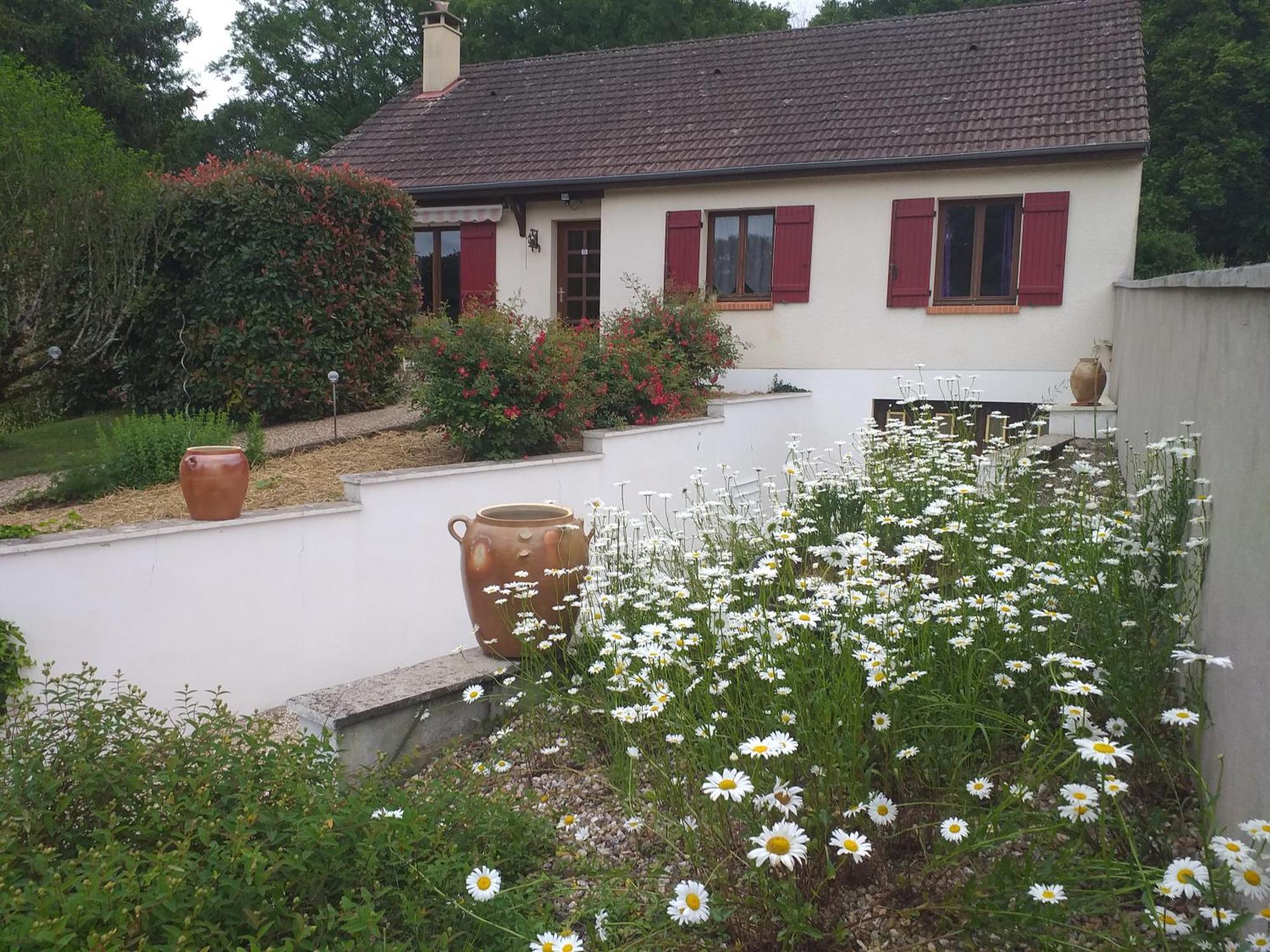 La Griotterie Villa Saint-Amand-en-Puisaye Exteriör bild